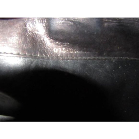 GUCCI Vintage Brown Snakeskin XL Checkbook - Picture 11 of 12